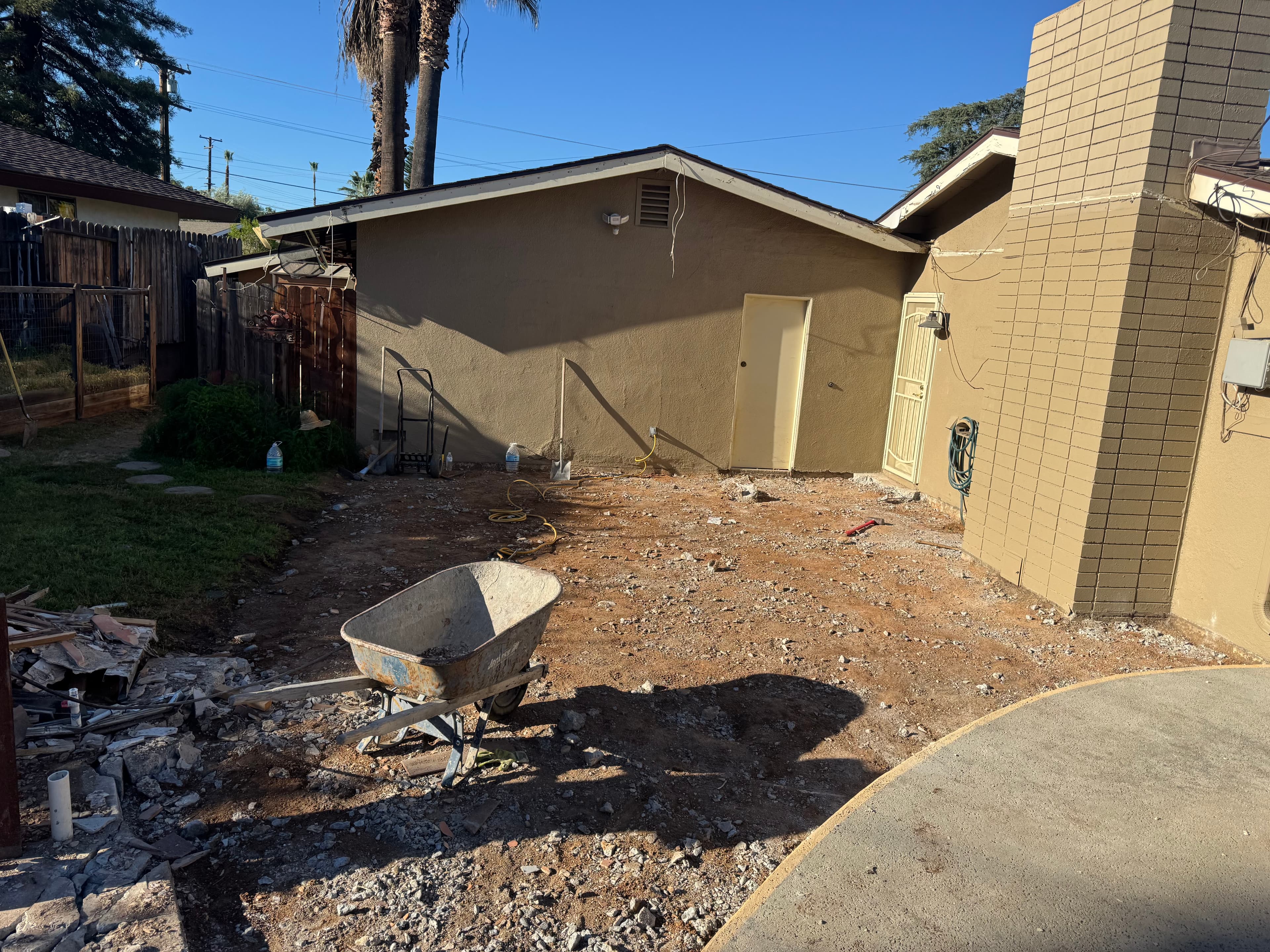 Redlands Jr ADU construction photo 1