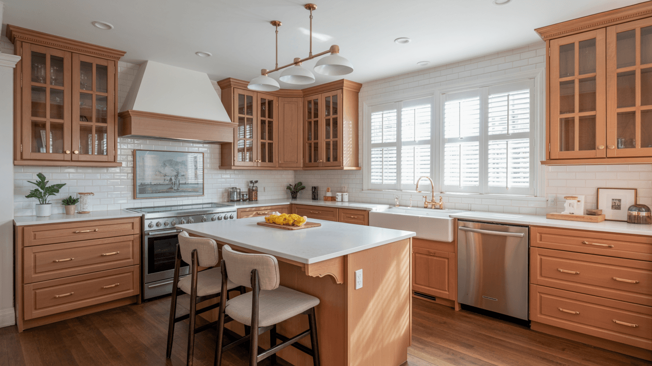 Full kitchen transformation in the Inland Empire